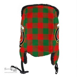 Scottish Moncrieffe Clans Tartan Trapper Hat - Crest Classic Scottish Plaid Tartan Plaid