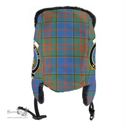 Scottish Stewart of Appin Hunting Ancient Clans Tartan Trapper Hat - Crest Classic Scottish Plaid Tartan Plaid