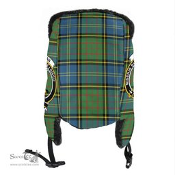 Scottish MacMillan Hunting Ancient Clans Tartan Trapper Hat - Crest Classic Scottish Plaid Tartan Plaid