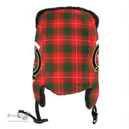 Scottish MacFie Clans Tartan Trapper Hat - Crest Classic Scottish Plaid Tartan Plaid