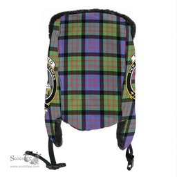 Scottish MacDonald Ancient Clans Tartan Trapper Hat - Crest Classic Scottish Plaid Tartan Plaid