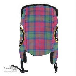 Scottish Lindsay Ancient Clans Tartan Trapper Hat - Crest Classic Scottish Plaid Tartan Plaid