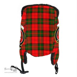 Scottish Dunbar Modern Clans Tartan Trapper Hat - Crest Classic Scottish Plaid Tartan Plaid