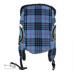 Scottish MacKay Blue Clans Tartan Trapper Hat - Crest Classic Scottish Plaid Tartan Plaid