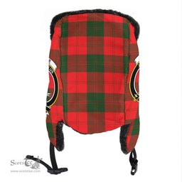 Scottish Erskine Modern Clans Tartan Trapper Hat - Crest Classic Scottish Plaid Tartan Plaid