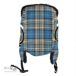 Scottish Napier Ancient Clans Tartan Trapper Hat - Crest Classic Scottish Plaid Tartan Plaid