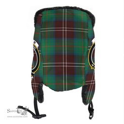 Scottish Chisholm Hunting Ancient Clans Tartan Trapper Hat - Crest Classic Scottish Plaid Tartan Plaid