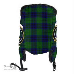 Scottish Keith Modern Clans Tartan Trapper Hat - Crest Classic Scottish Plaid Tartan Plaid