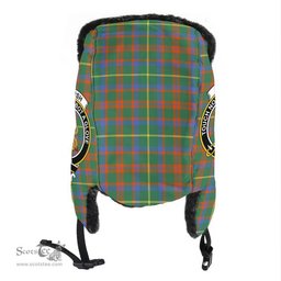 Scottish MacKintosh Hunting Ancient Clans Tartan Trapper Hat - Crest Classic Scottish Plaid Tartan Plaid