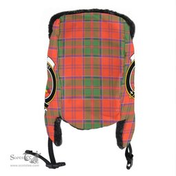 Scottish Grant Ancient Clans Tartan Trapper Hat - Crest Classic Scottish Plaid Tartan Plaid