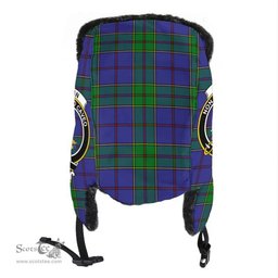 Scottish Strachan Clans Tartan Trapper Hat - Crest Classic Scottish Plaid Tartan Plaid