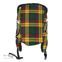 Scottish MacMillan Old Modern Clans Tartan Trapper Hat - Crest Classic Scottish Plaid Tartan Plaid