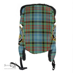 Scottish Paisley District Clans Tartan Trapper Hat - Crest Classic Scottish Plaid Tartan Plaid
