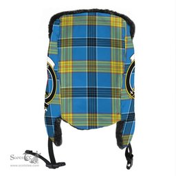 Scottish Laing Clans Tartan Trapper Hat - Crest Classic Scottish Plaid Tartan Plaid