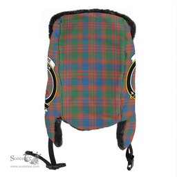 Scottish MacIntyre Ancient Clans Tartan Trapper Hat - Crest Classic Scottish Plaid Tartan Plaid