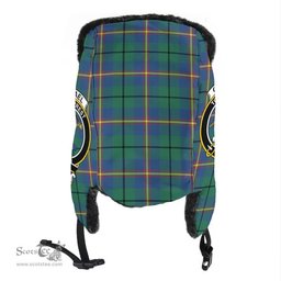 Scottish Carmichael Ancient Clans Tartan Trapper Hat - Crest Classic Scottish Plaid Tartan Plaid
