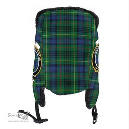 Scottish Stewart Hunting Modern Clans Tartan Trapper Hat - Crest Classic Scottish Plaid Tartan Plaid