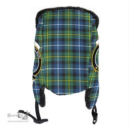 Scottish MacNeil of Colonsay Modern Clans Tartan Trapper Hat - Crest Classic Scottish Plaid Tartan Plaid
