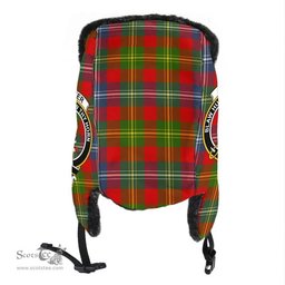 Scottish Forrester Clans Tartan Trapper Hat - Crest Classic Scottish Plaid Tartan Plaid
