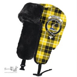 Scottish Barclay Dress Modern Clans Tartan Trapper Hat - Crest Classic Scottish Plaid Tartan Plaid