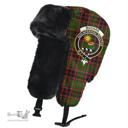 Scottish Buchanan Old Sett Clans Tartan Trapper Hat - Crest Classic Scottish Plaid Tartan Plaid
