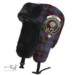 Scottish Nairn Clans Tartan Trapper Hat - Crest Classic Scottish Plaid Tartan Plaid