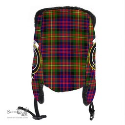 Scottish Carnegie Modern Clans Tartan Trapper Hat - Crest Classic Scottish Plaid Tartan Plaid