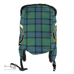 Scottish Sinclair Hunting Ancient Clans Tartan Trapper Hat - Crest Classic Scottish Plaid Tartan Plaid
