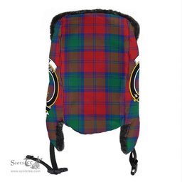 Scottish Lindsay Modern Clans Tartan Trapper Hat - Crest Classic Scottish Plaid Tartan Plaid