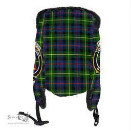 Scottish Farquharson Modern Clans Tartan Trapper Hat - Crest Classic Scottish Plaid Tartan Plaid