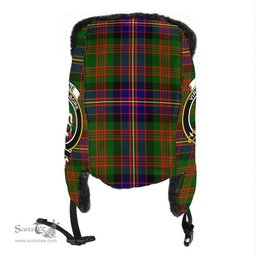 Scottish Cochrane Modern Clans Tartan Trapper Hat - Crest Classic Scottish Plaid Tartan Plaid