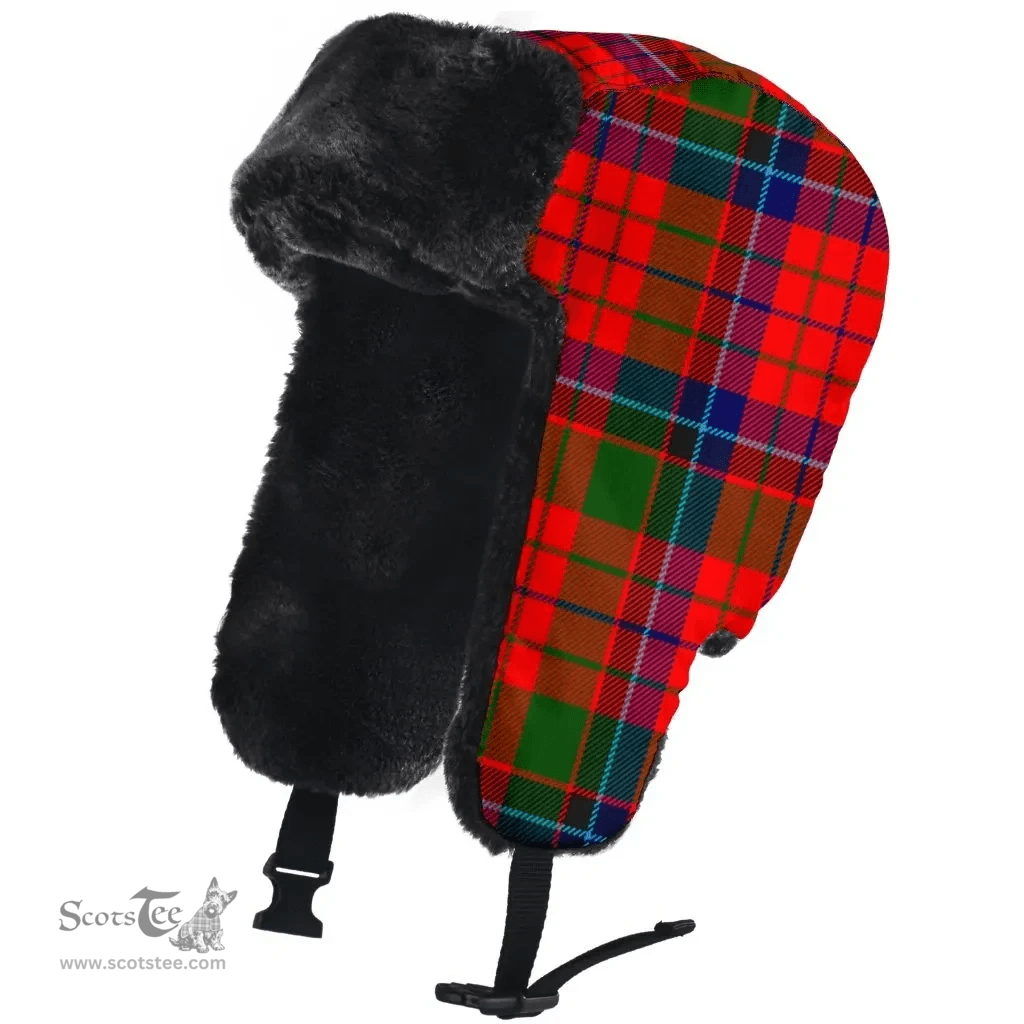 Scottish MacNicol (of Scorrybreac) Clan Tartan Trapper Hat - Classic Scottish Plaid Tartan Plaid