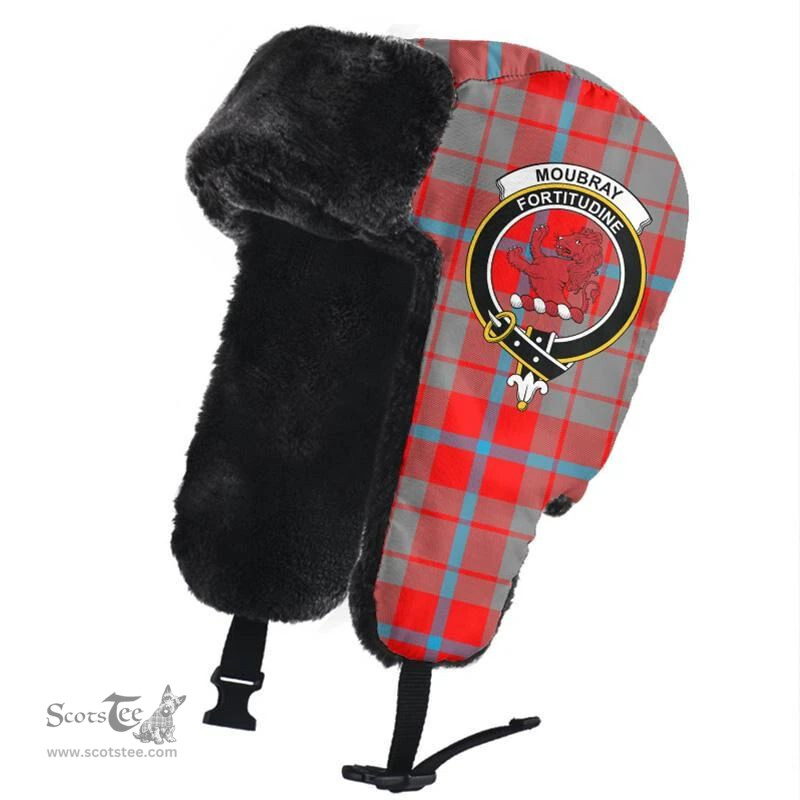 Scottish Moubray Clans Tartan Trapper Hat - Crest Classic Scottish Plaid Tartan Plaid