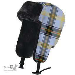Scottish Bell of the Borders Clan Tartan Trapper Hat - Classic Scottish Plaid Tartan Plaid