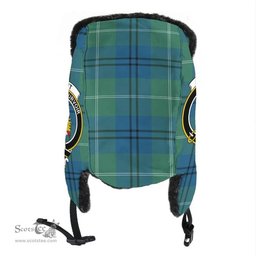 Scottish Oliphant Ancient Clans Tartan Trapper Hat - Crest Classic Scottish Plaid Tartan Plaid