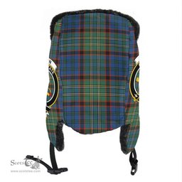 Scottish Nicolson Hunting Ancient Clans Tartan Trapper Hat - Crest Classic Scottish Plaid Tartan Plaid