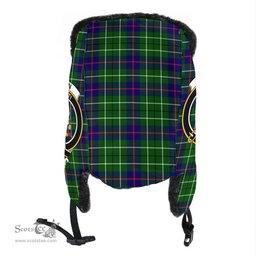 Scottish Duncan Modern Clans Tartan Trapper Hat - Crest Classic Scottish Plaid Tartan Plaid