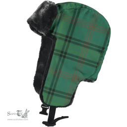 Scottish Ross Hunting Ancient Clan Tartan Trapper Hat - Classic Scottish Plaid Tartan Plaid