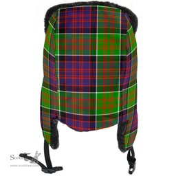 Scottish MacDonald of Clan Ranald Clan Tartan Trapper Hat - Classic Scottish Plaid Tartan Plaid