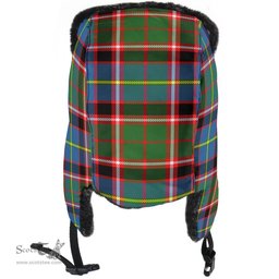 Scottish Stirling (of Keir) Clan Tartan Trapper Hat - Classic Scottish Plaid Tartan Plaid