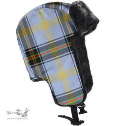 Scottish Bell of the Borders Clan Tartan Trapper Hat - Classic Scottish Plaid Tartan Plaid