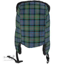 Scottish Macdonnell Of Glengarry Ancient Clan Tartan Trapper Hat - Classic Scottish Plaid Tartan Plaid