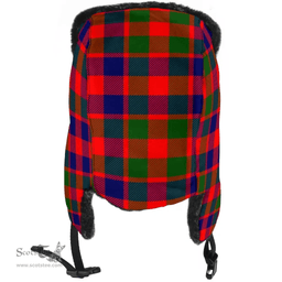 Scottish Gow of McGouan Clan Tartan Trapper Hat - Classic Scottish Plaid Tartan Plaid