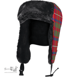 Scottish Shaw of Tordarroch Clan Tartan Trapper Hat - Classic Scottish Plaid Tartan Plaid