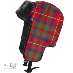 Scottish Shaw of Tordarroch Clan Tartan Trapper Hat - Classic Scottish Plaid Tartan Plaid