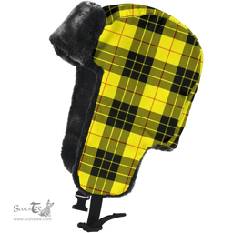 Scottish MacLeod of Lewis Modern Clan Tartan Trapper Hat - Classic Scottish Plaid Tartan Plaid