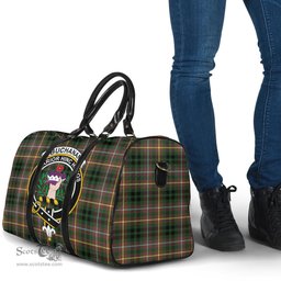 Scottish Buchanan Hunting Clan Tartan Travel Bag - Crest Classic Scottish Plaid Tartan Plaid