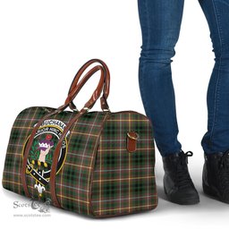 Scottish Buchanan Hunting Clan Tartan Travel Bag - Crest Classic Scottish Plaid Tartan Plaid