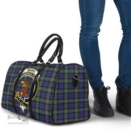 Scottish Baird Modern Clan Tartan Travel Bag - Crest Classic Scottish Plaid Tartan Plaid