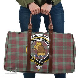 Scottish MacGregor Hunting Ancient Clan Tartan Travel Bag - Crest Classic Scottish Plaid Tartan Plaid